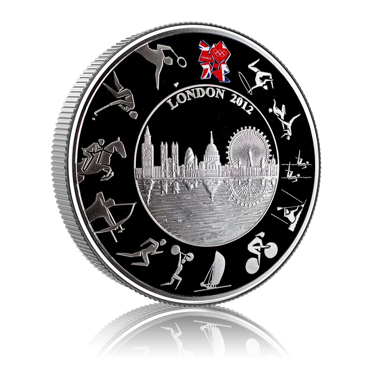 London Olympics £5 Commemorative Silver Coin (2012) 4